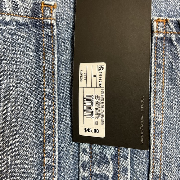 Future Collective womens denim dress NWT 8 - Picture 8 of 12